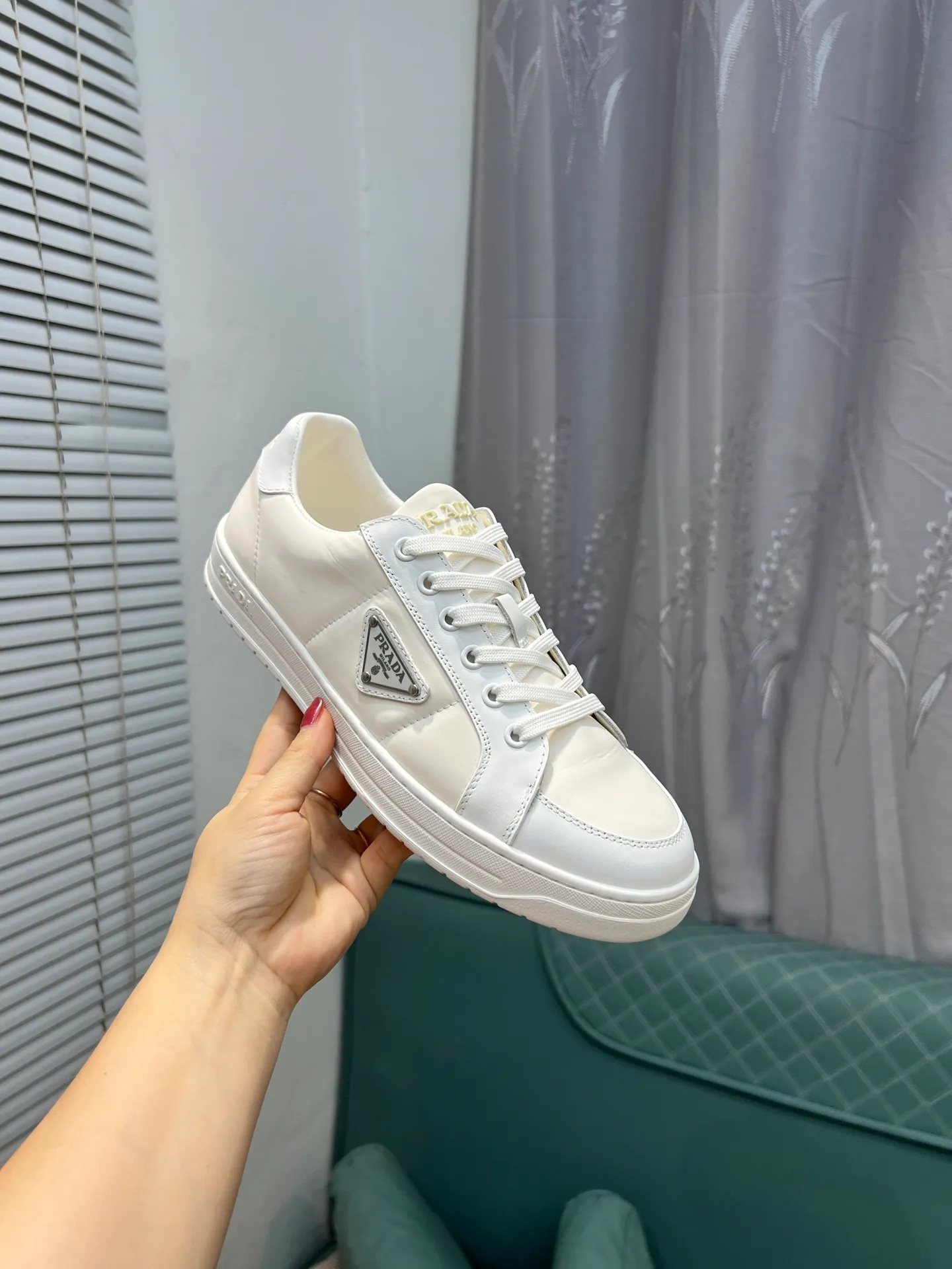 Men's shoes 💰540 [PRADA] Men's shoes are popular in the counter, official website synchronization, 1 high-quality shipment ✔️ Original frosted cowhide + cowhide lining, 1🆚1 replica, original sole, 38-45 (45 customized, non-refundable)